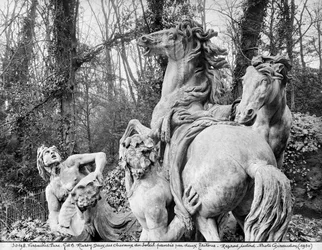Tritons Grooming Two Horses of the Sun in the Grove of the Baths of Apollo, c.1667-72